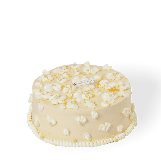 Mandarin Blossom Hojicha Shortcake