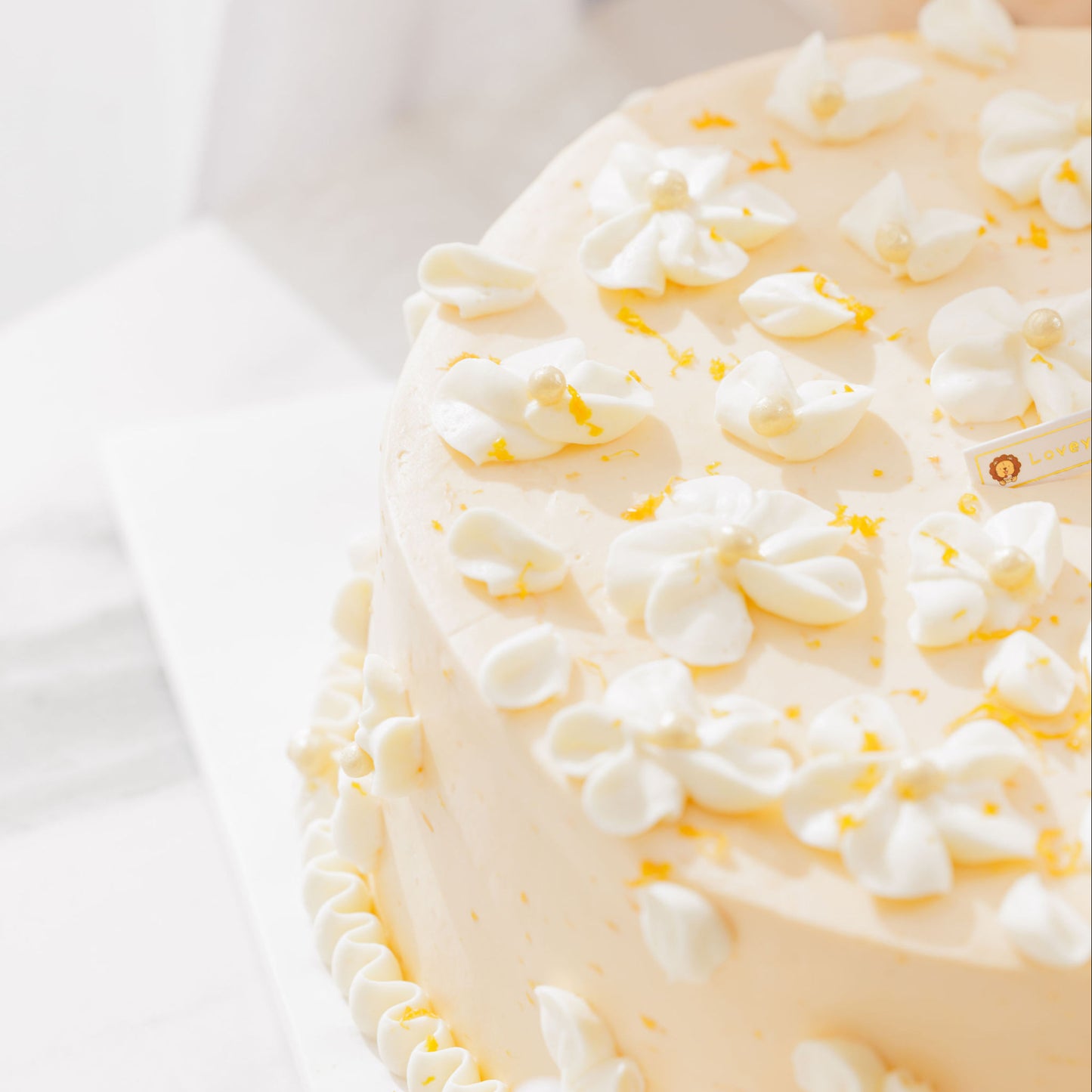 Mandarin Blossom Hojicha Shortcake