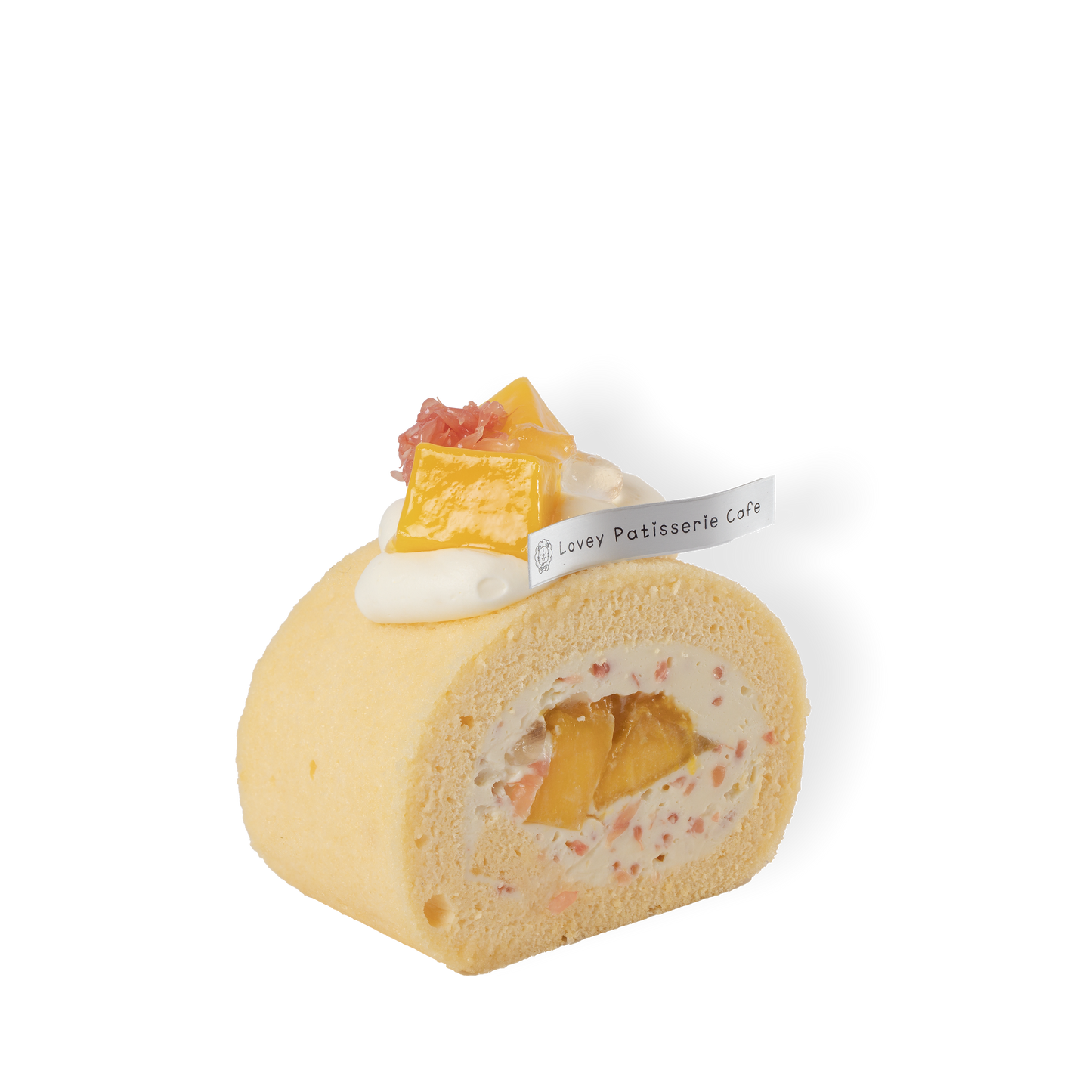 Fresh Mango Grapefruit Swiss Roll