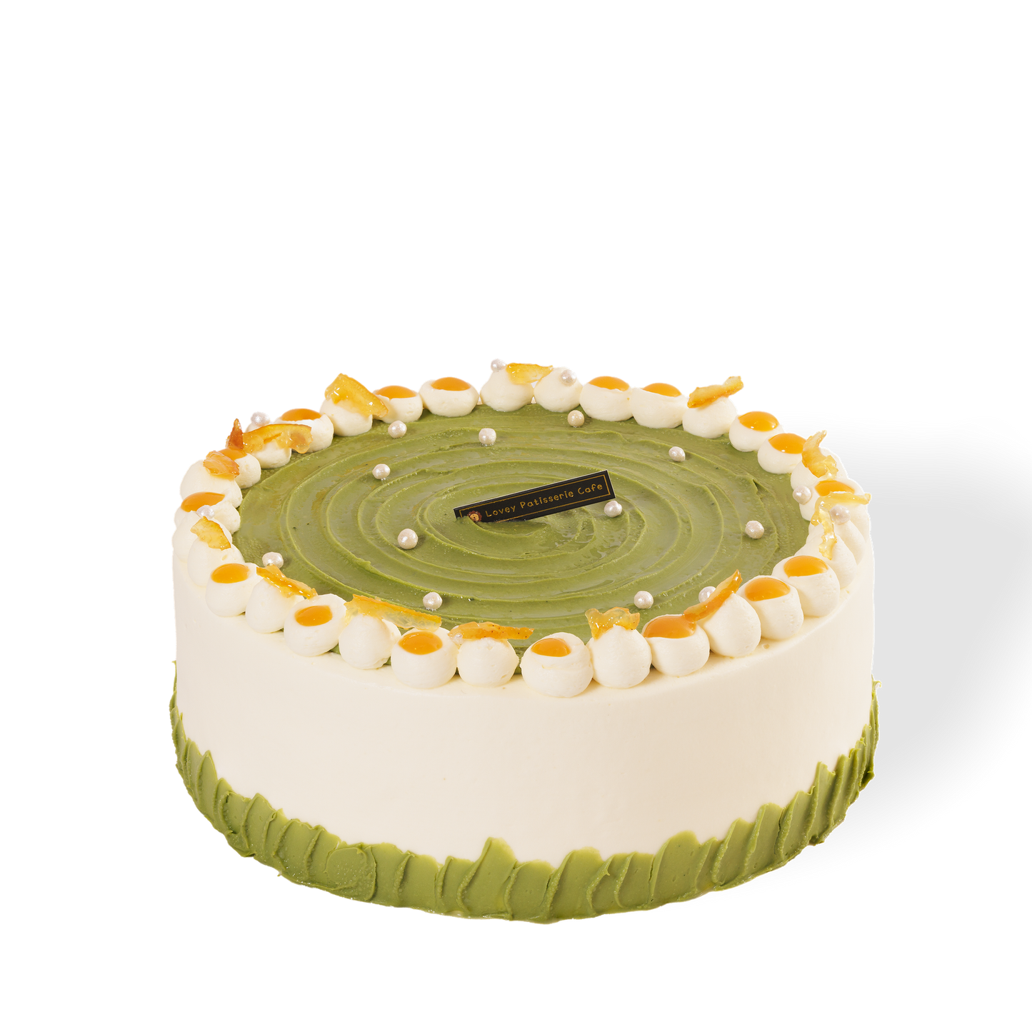 抹茶柚子白巧克力蛋糕