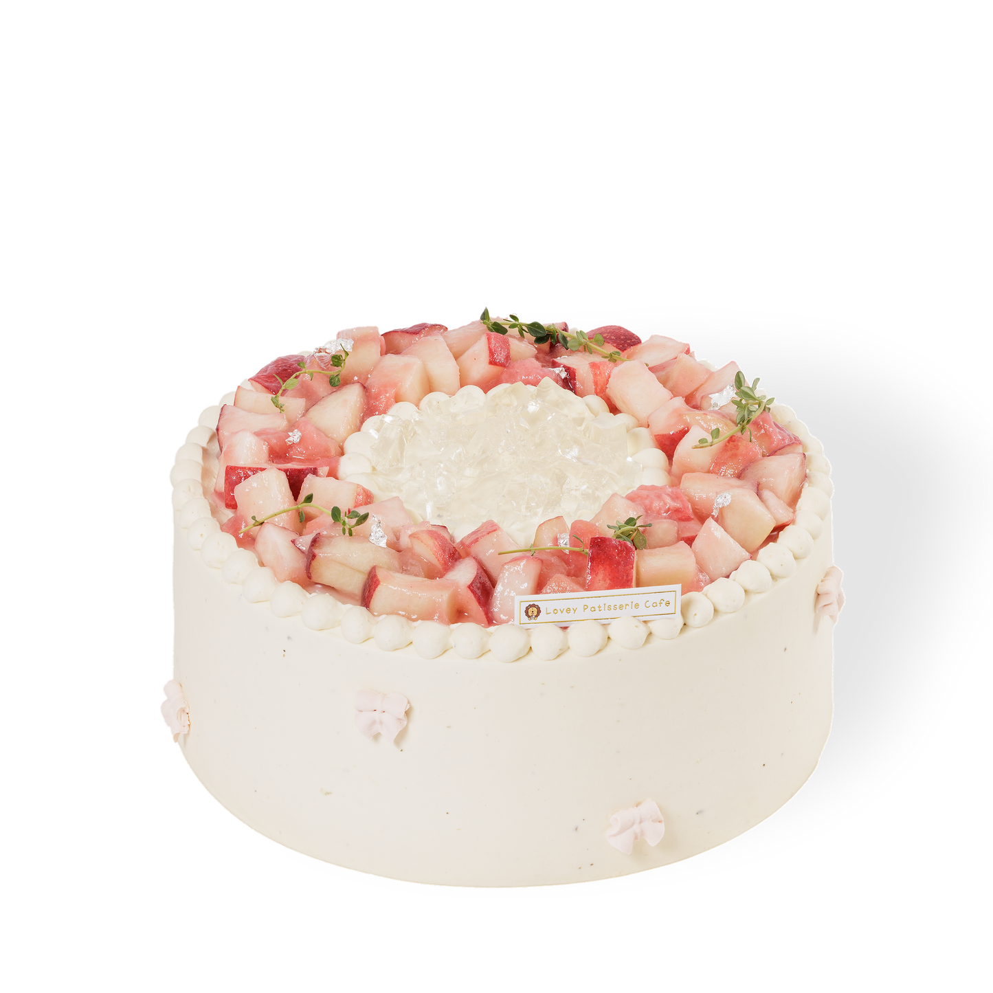 Fresh Peach Lupicia Oolong Shortcake