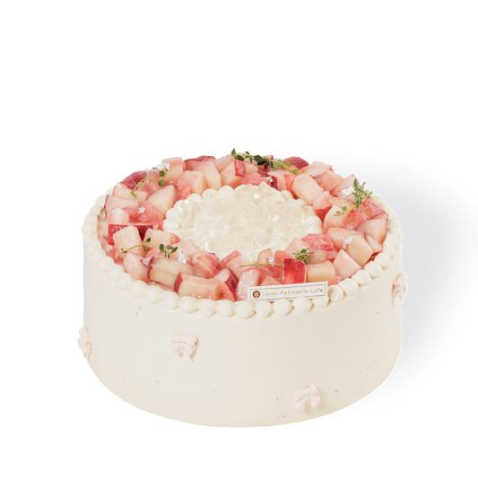 Fresh Peach Lupicia Oolong Shortcake