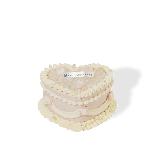 Raspberry Blush Heart Shortcake