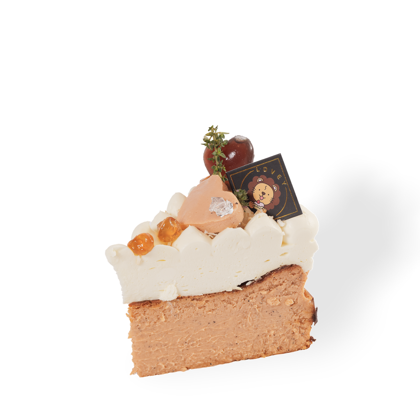 泰式奶茶巴斯克芝士蛋糕（无麸质）