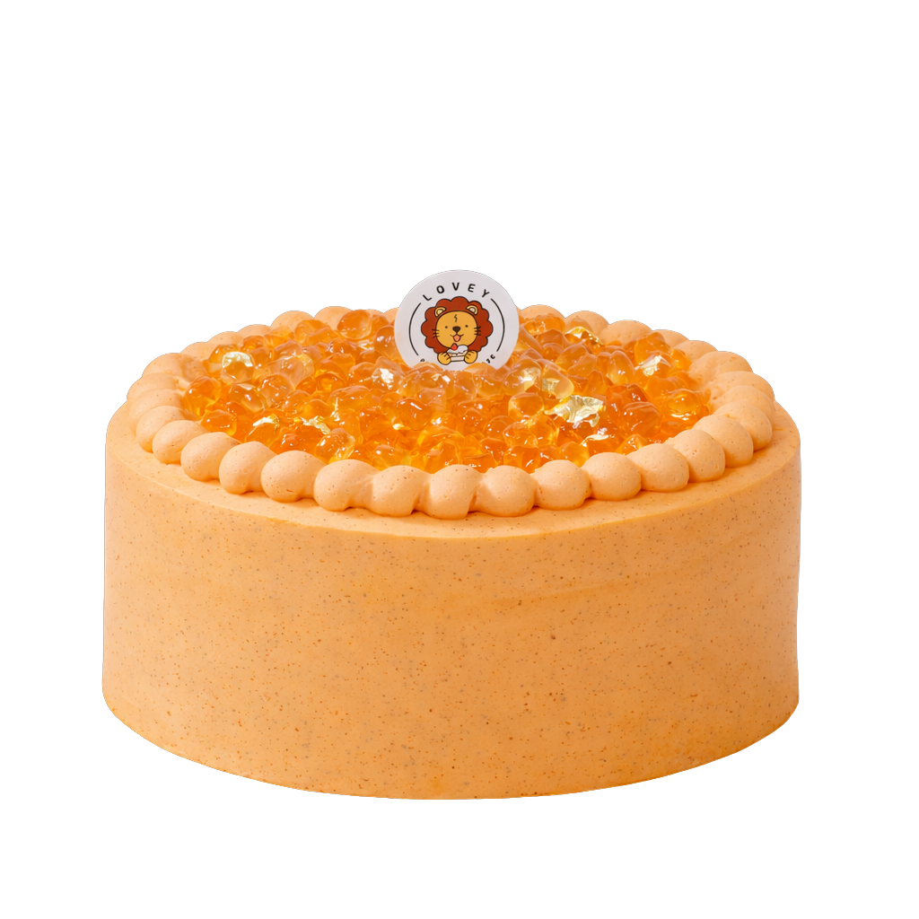 Thai Milk Tea Shortcake
