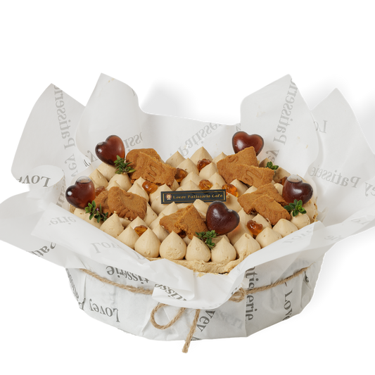 Earl Grey and Matcha Basque Cheesecake with a lightly caramelised top and layered tea-infused flavour profile.