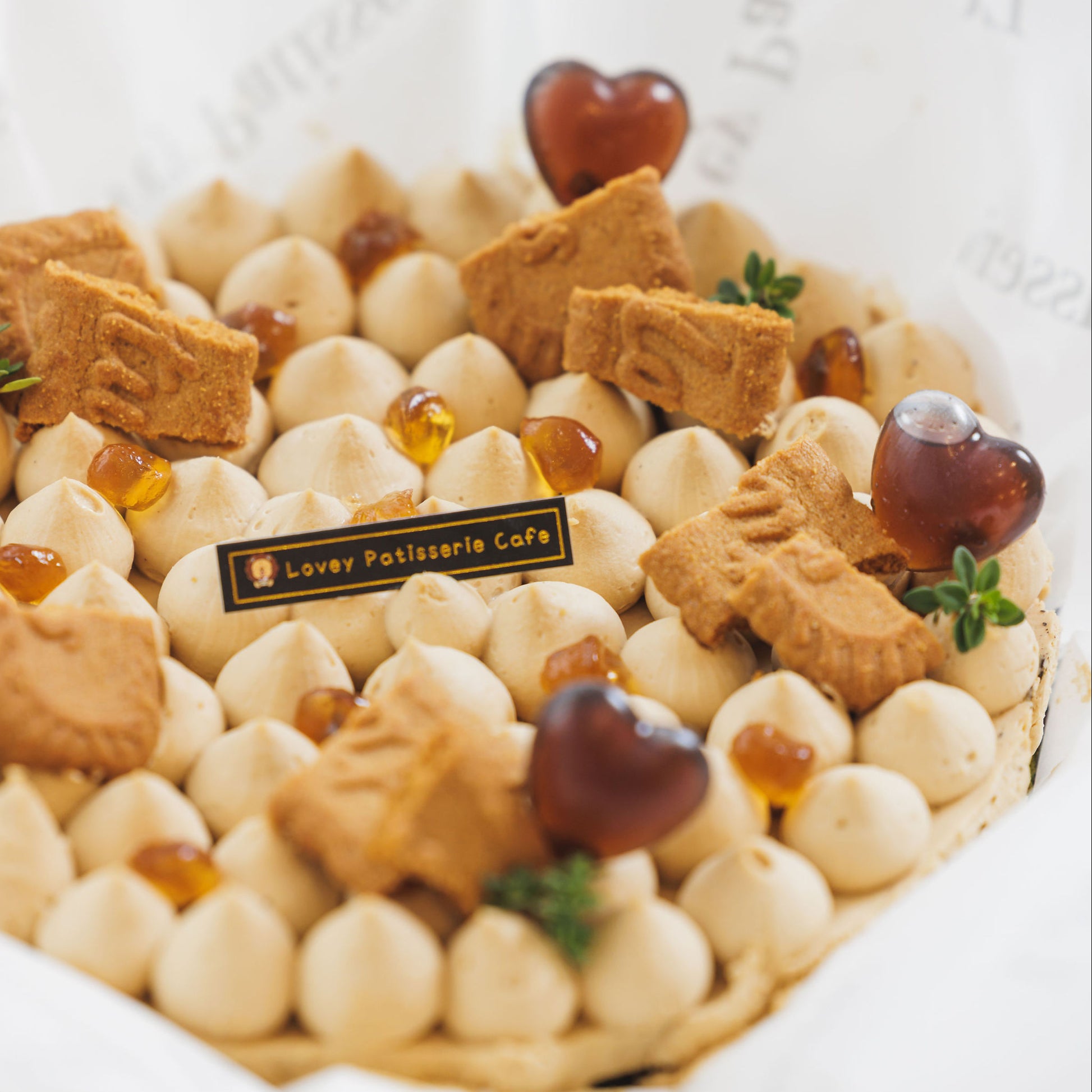 Earl Grey and Matcha Basque Cheesecake served as a refined gluten-free dessert perfect for tea time or celebrations.